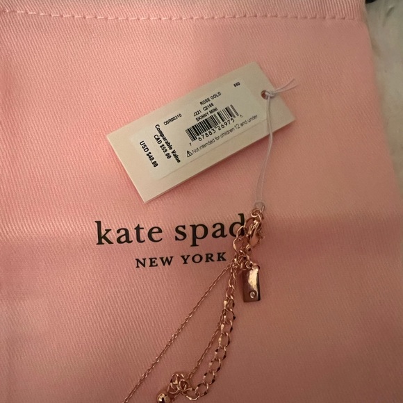 Kate Spade Convertible Backpack & Bow Tie necklace- perfect condition. - Picture 4 of 8